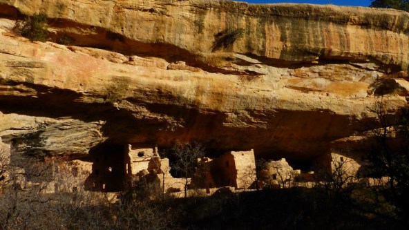 Spruce Treehouse - the most accessible ruin - needed guided tour