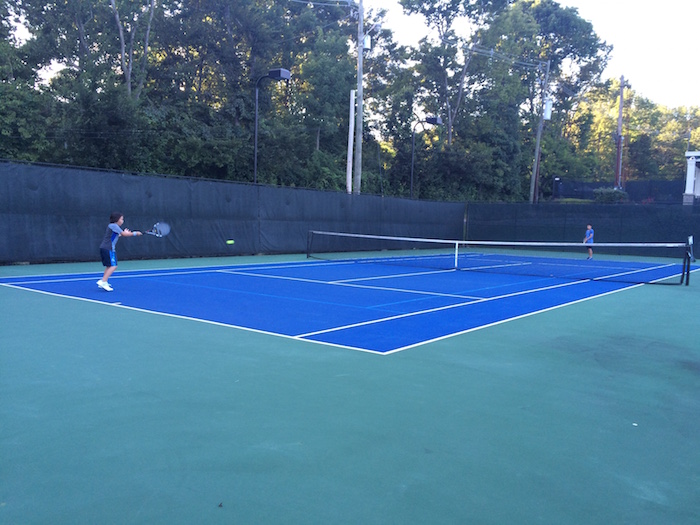 Tennis almost every day!