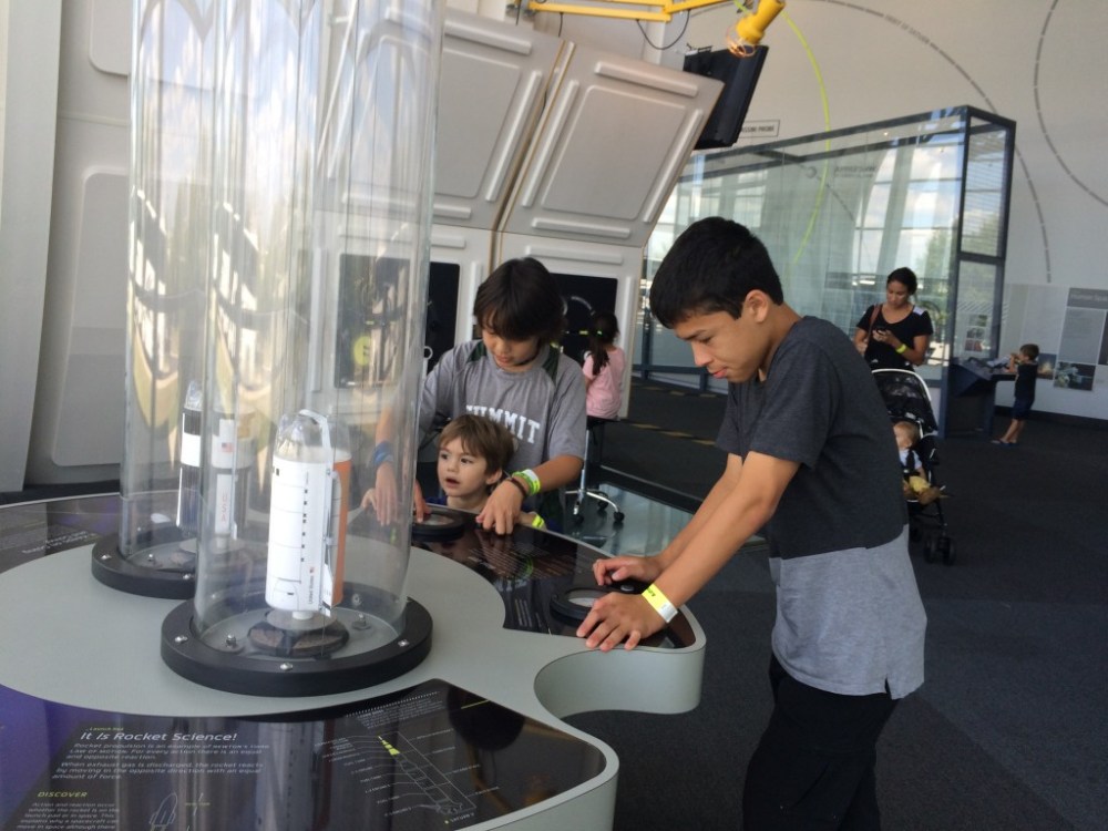 Fun time at Science Center